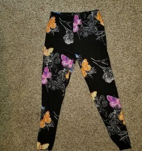 Stretchy butterfly tights